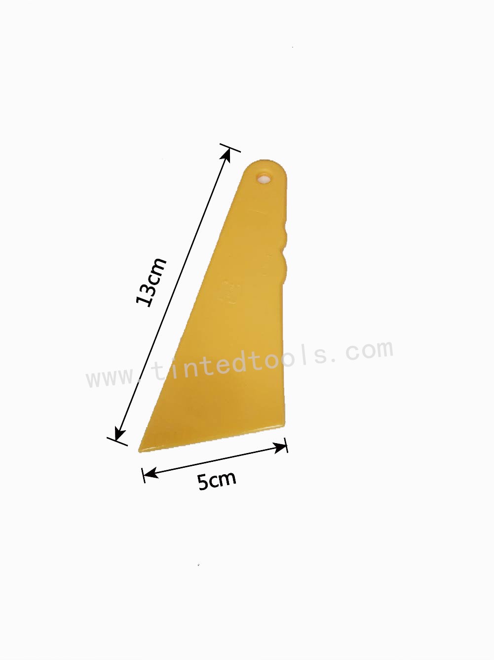 White Plastic Triangle Squeegee